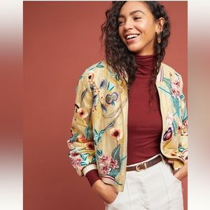Vineet Bahl embroidered bomber jacket - size small - never worn